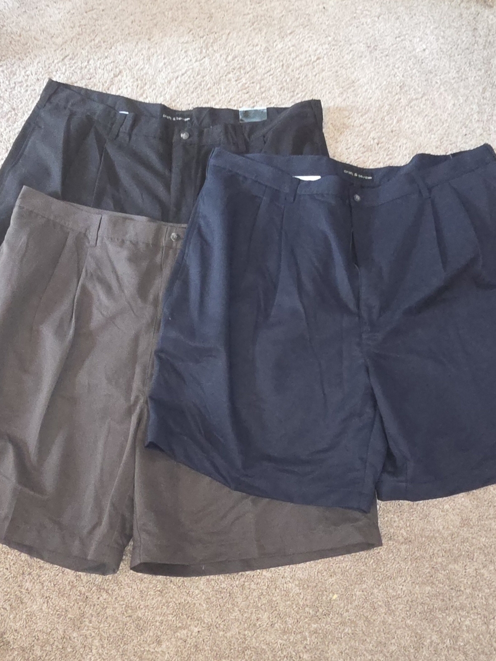 Men's size 44 Croft & Barrow shorts - vintage - lot - new